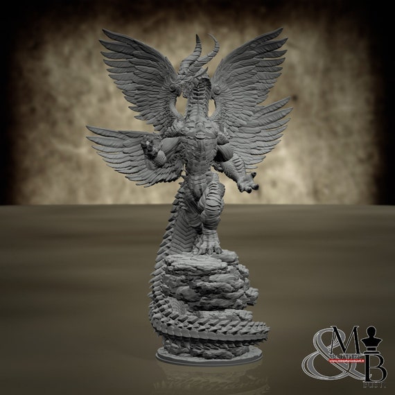 Apsu, resin miniature to assemble and color, role-playing games, DnD, RPG, RPG