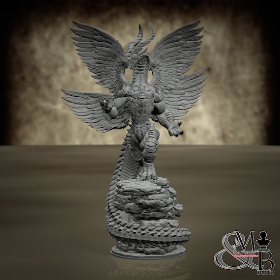 Apsu, resin miniature to assemble and color, role-playing games, DnD, RPG, GDR