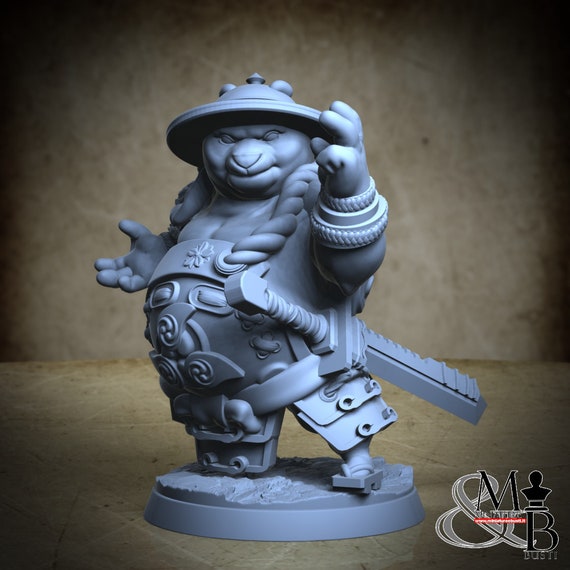 Chum-Chum, Pon Village, by Clay Cyanide Miniature, miniature to assemble and color, resin