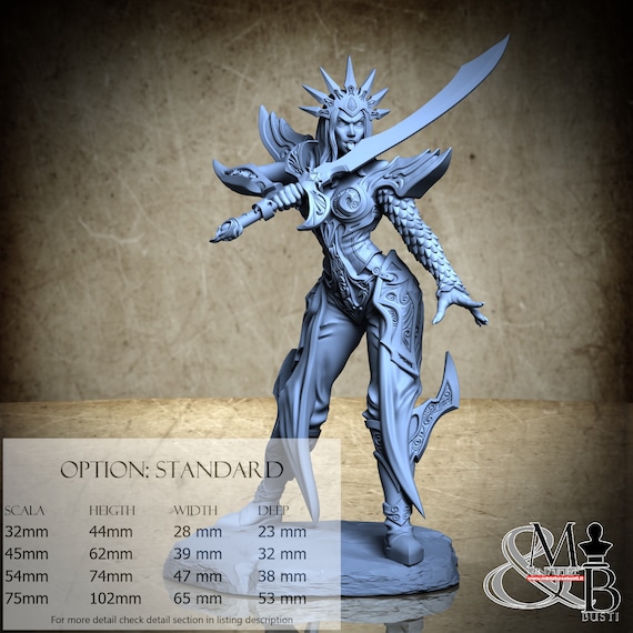 Acrimonia Hemopriest, Archvillain Society XIX (2 Stili), di Archvillain Games, miniatura da assemblare e colorare, resina
