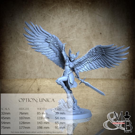 Sigrun, Maidens of Valkyria, by Clay Cyanide Miniatures, miniature to assemble and paint, resin