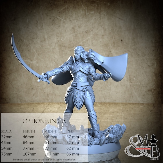 Elront, Middle Earth Legends, by Clay Cyanide Miniatures, miniature to assemble and paint, resin