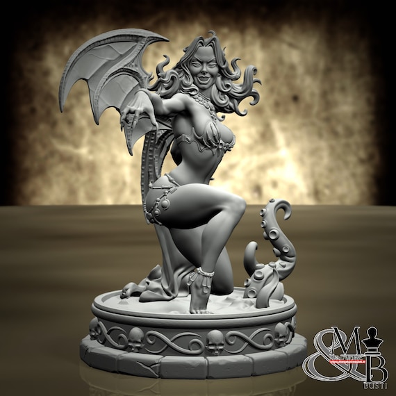 Cassandra, miniature to assemble and color, in resin