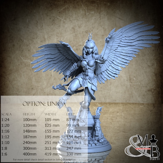 Sphinx, Ottobre 2023, Michel B. Rodriguez, miniatura da assemblare e colorare, in resina