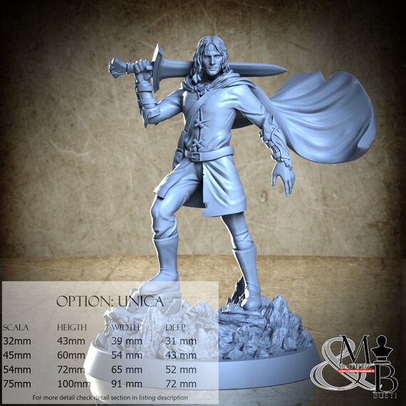 Aragord, Middle Earth Legends, by Clay Cyanide Miniatures, miniature to assemble and paint, resin