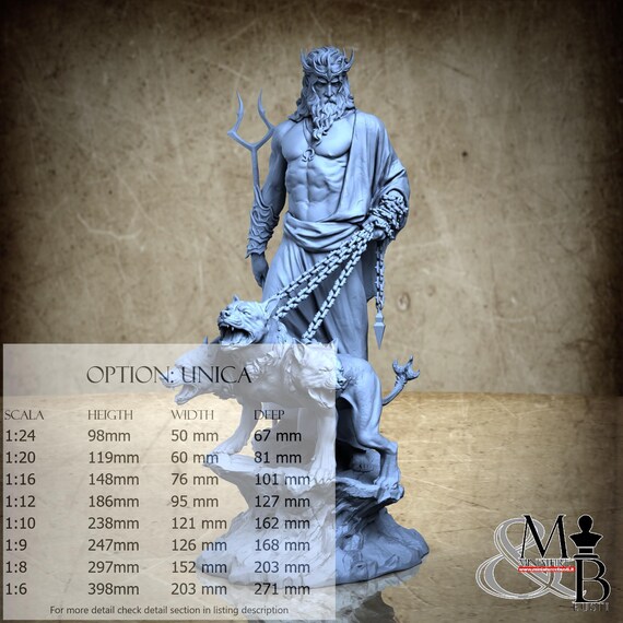 Hades, 2024-07, di ca_3d_art, miniatura da assemblare e colorare, resina