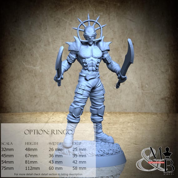 Crazy Triplets, Abominations of Gomorrah (3 Stili), di Clay Cyanide Miniature, miniatura da assemblare e colorare, resina