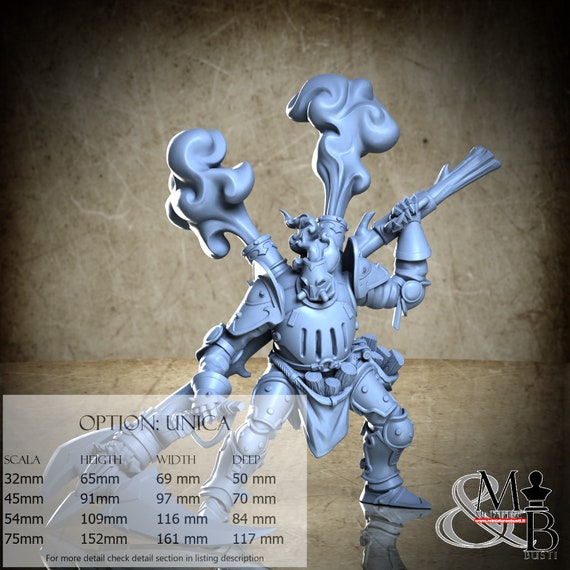 Tin man, Veil of the emerald dreams, by Great Grimoire, miniature to assemble and color, resin