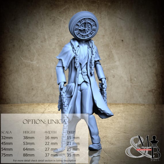 Chronoceph, City 451, by Great Grimoire, miniature to assemble and color, resin
