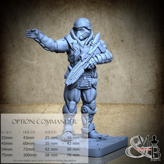 Breacher Squad, M26 (4 Stili), di Ronin Art Workshop, miniatura da assemblare e colorare, resina