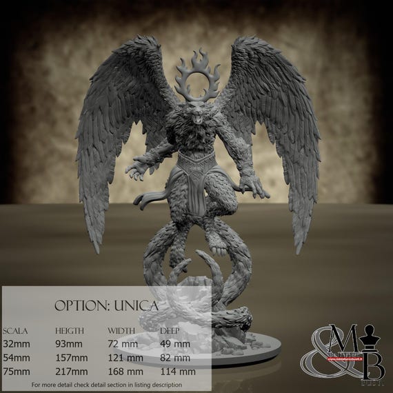 Semargl, Slavic Mythology, by Clay Cyanide Miniatures, miniature to assemble and paint, resin