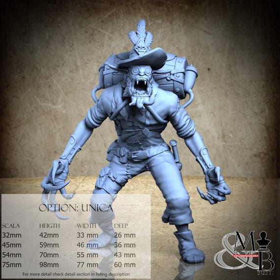 Penumbra, City 451, by Great Grimoire, miniature to assemble and paint, resin