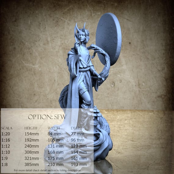 Oni - 3D-Printed Resin Miniature | 2024-12 Collection