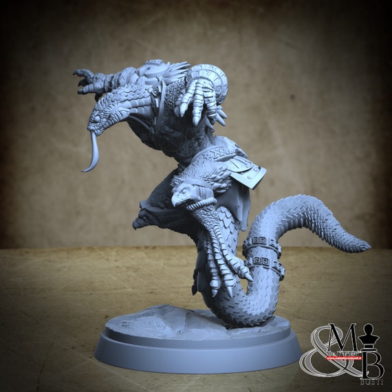 Methushael, Seeds of the serpent, by Clay Cyanide Miniature, miniature to assemble and color, resin