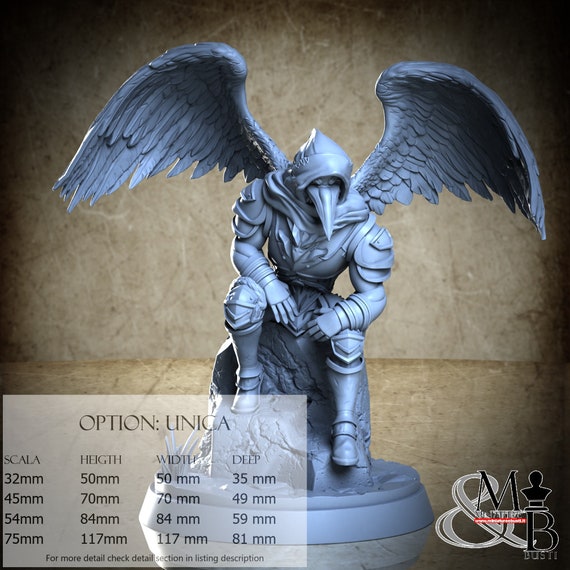 Calix, Death Reapers, by Clay Cyanide Miniatures, miniature to assemble and paint, resin