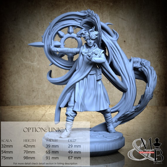 Sylvia Bernades, Castle of Dracula, by Clay Cyanide Miniatures, miniature to assemble and color, resin