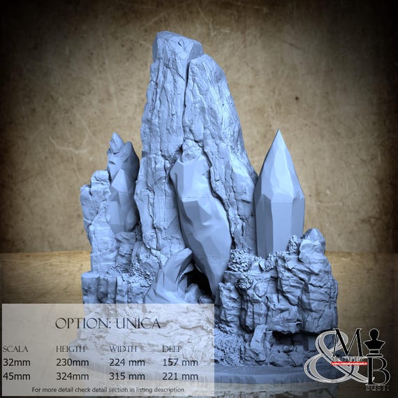 Vexstone Terrain 02, Horrors of Sodom, by Clay Cyanide Miniatures, miniature to assemble and paint, resin