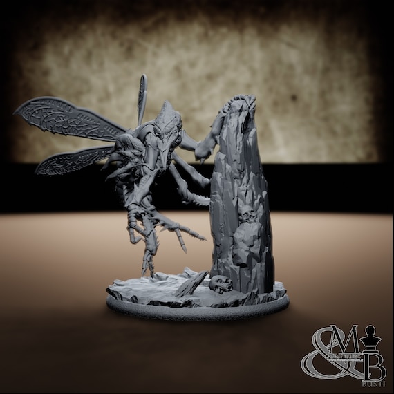 Muzulk (Pose 4), resin miniature to assemble and color, role-playing games, DnD, RPG, GDR, Archvillain Games
