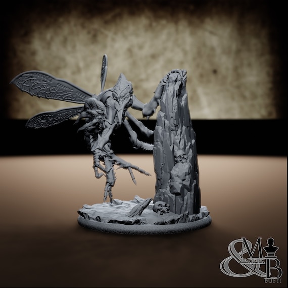 Muzulk (Pose 4), resin miniature to mount and color, role-playing, DnD, RPG, RDR, Archvillain Games