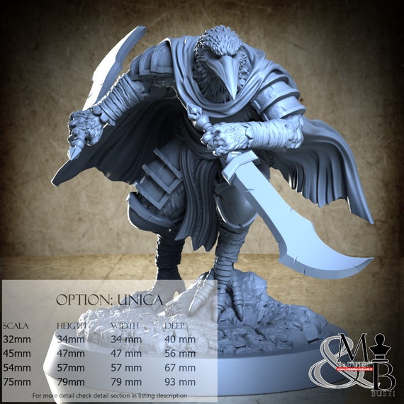 Newton, Grim Flock, by Clay Cyanide Miniature, miniature to assemble and color, resin