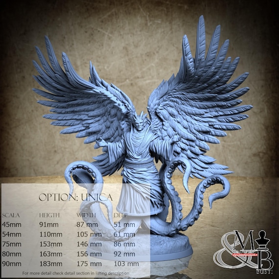 Raphael, Horrors of Sodom, by Clay Cyanide Miniatures, miniature to assemble and paint, resin