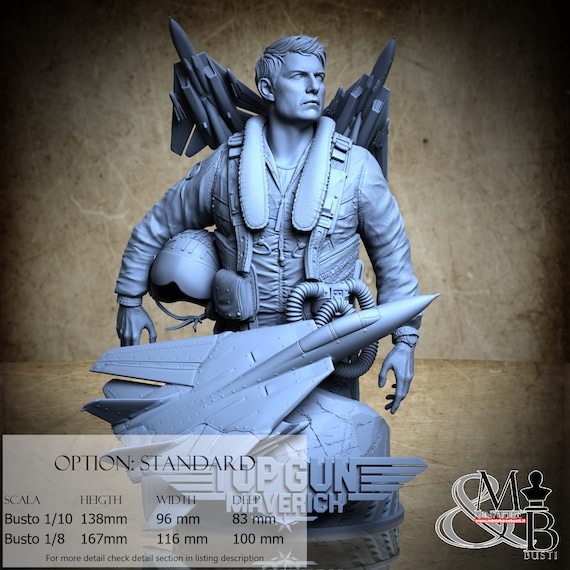 Fighter Pilot, November 2023, Malix, miniature to assemble and color, in resin