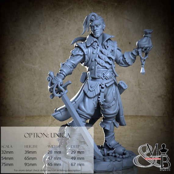 Tristan Kamlon - Baron of Lossale, Archvillain Society XVI, by Archvillain Games, miniature to assemble and paint, resin
