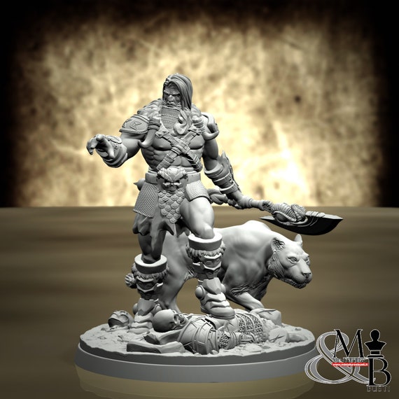 Nimrod, Mystery Babylon, by Clay Cyanide Miniatures, miniature to assemble and paint, resin