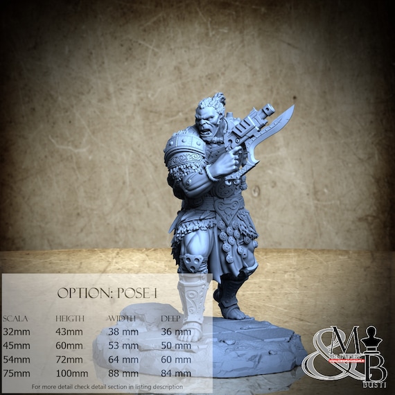 Ghult Berserkers, The Great Bloodshed - Ghult Clan (6 Stili), di Archvillain Games, miniatura da assemblare e colorare, resina