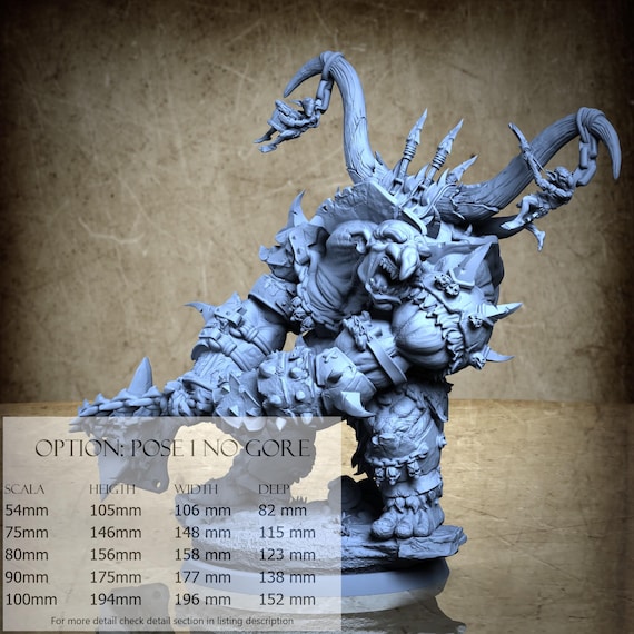 Ard One Stompa - miniatura in resina stampata in 3D | Collezione Stumpkin - Scrapblood Onslaught