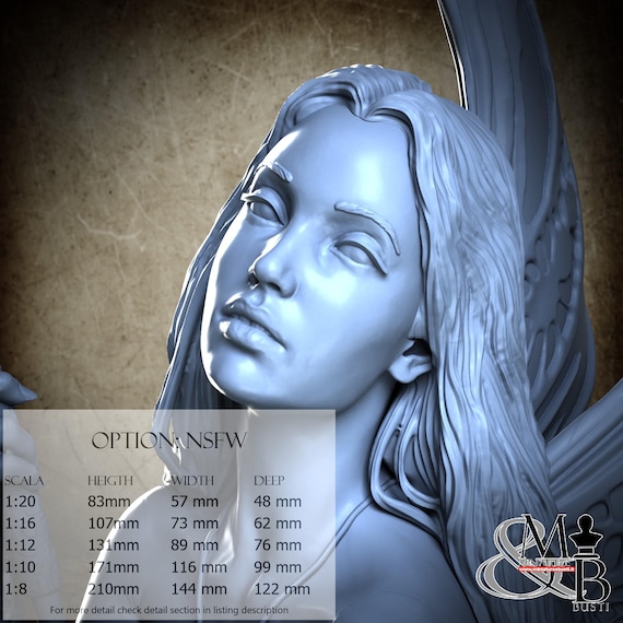 Butterfly Wings, 2023-05 (2 Stili), di ca_3d_art, miniatura da assemblare e colorare, resina