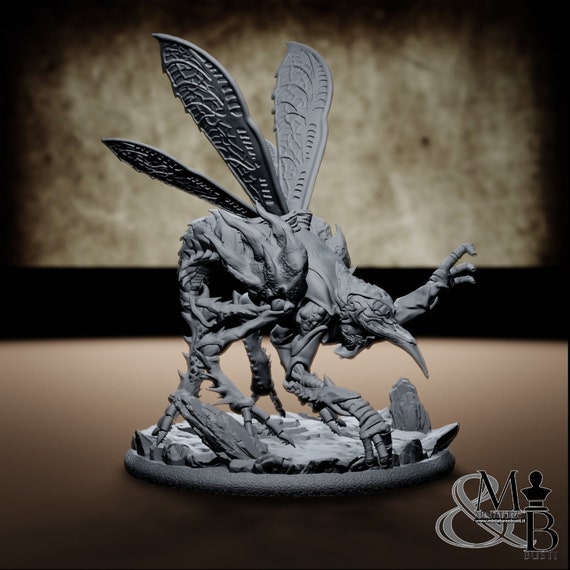 Muzulk (Pose 1), resin miniature to assemble and color, role-playing games, DnD, RPG, GDR, Archvillain Games