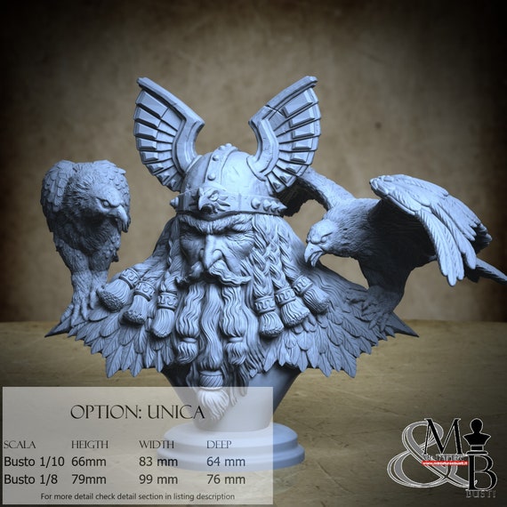 Ulric, miniature to assemble and color, in resin