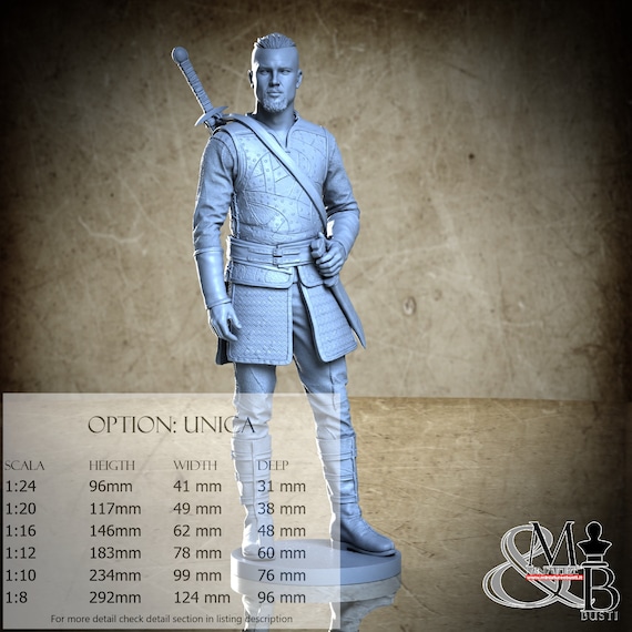 Uhtred, September 2023, Kuton, miniature to assemble and color, in resin