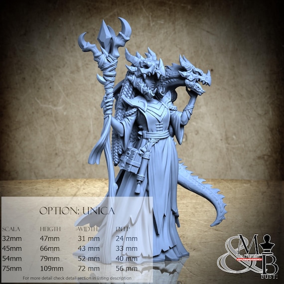 Dragonmage, Wingforge, by Great Grimoire, miniature to assemble and paint, resin