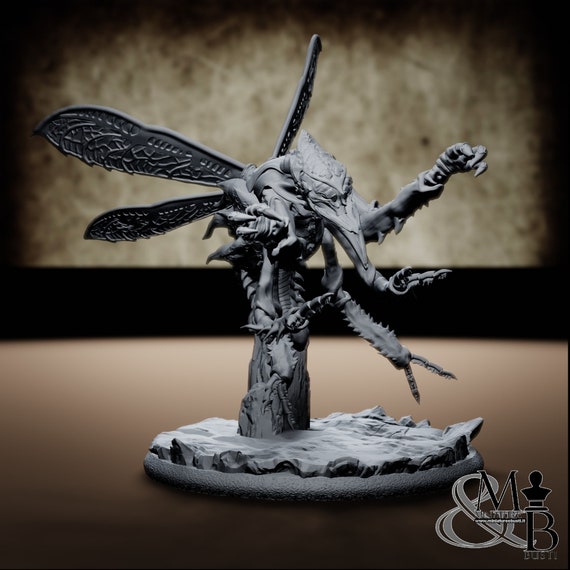 Muzulk (Pose 3), resin miniature to assemble and color, role-playing games, DnD, RPG, GDR, Archvillain Games