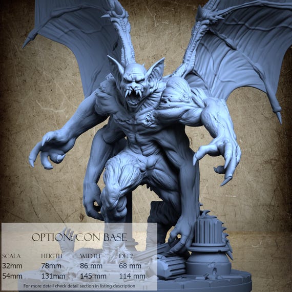 Night Monster (2) - Resin Miniatures - DnD, RPG, Wargame and Display to Color - Castle of Dracula