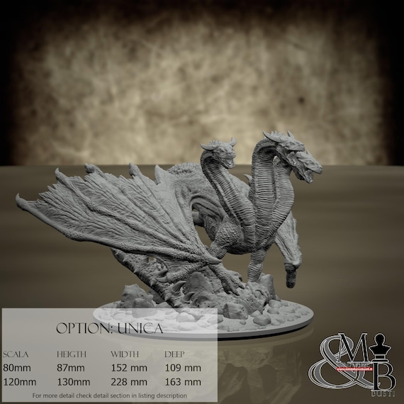 Zmij, Slavic Mythology, by Clay Cyanide Miniature, miniature to assemble and paint, resin