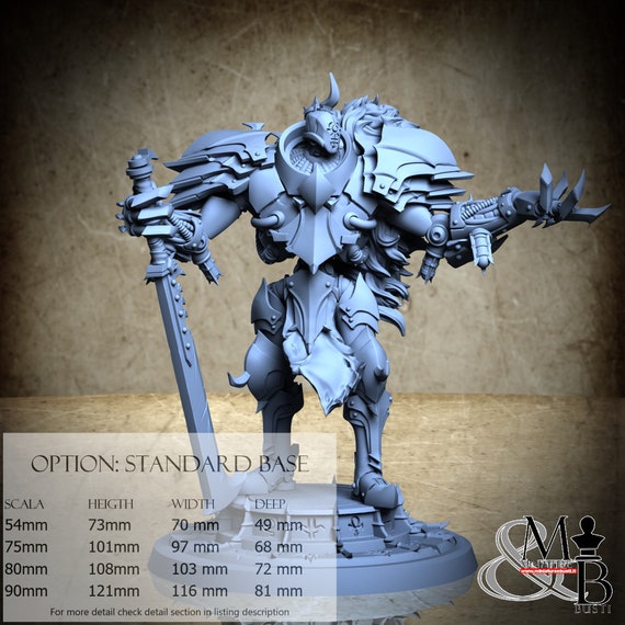 Slaughtersteel Golem, Archvillain Bestiary II, Archvillain Games, miniature to assemble and color, in resin