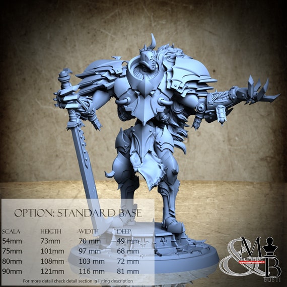 Slaughtersteel Golem, Archvillain Bestiary II, Archvillain Games, miniatura da assemblare e colorare, in resina