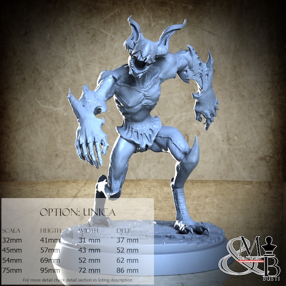 Pesadelo, Sons of Nightmare, Clay Cyanide Miniature, miniature to assemble and color, in resin