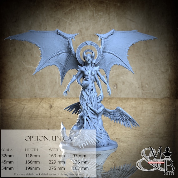 Jezebel, Princes of Hell, by Clay Cyanide Miniatures, miniature to assemble and paint, resin