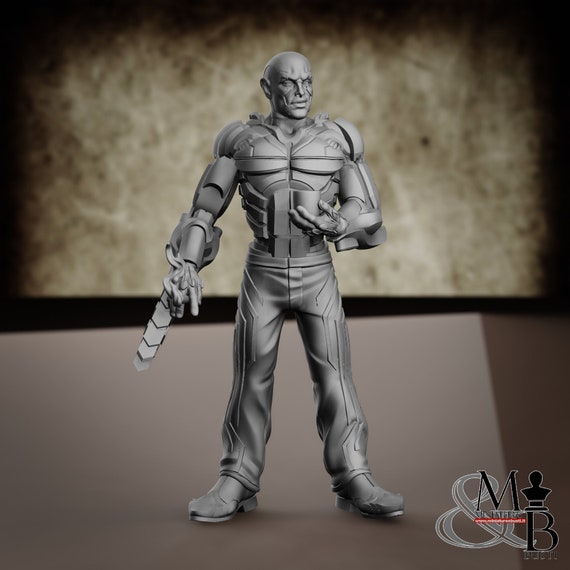 Marcellus, resin miniature to assemble and color, role-playing games, DnD, RPG, GDR