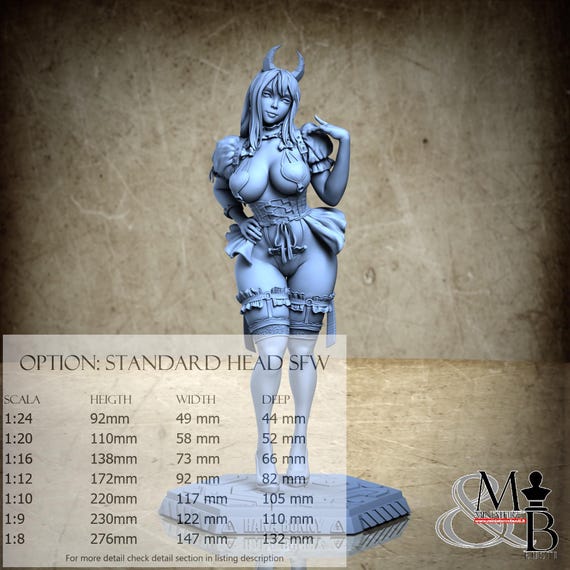 Hanabunny, Pin-up (6 Stili), di Ronin Art Workshop, miniatura da assemblare e colorare, resina