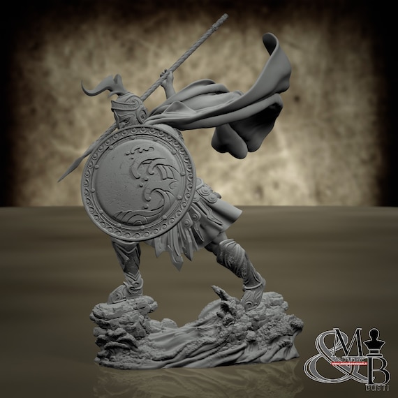 Storm Giant Hoplites, resin miniatures to assemble and color, role-playing games, DnD, RPG, GDR, Archvillain Games