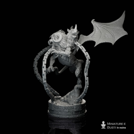 Chimera Regale, resin miniature to mount and color, role-playing, DnD, RPG, RDR, Archvillain Games