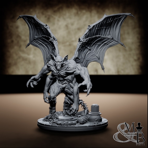 Night Monster (2), resin miniature to assemble and color, role-playing games, DnD, RPG, GDR