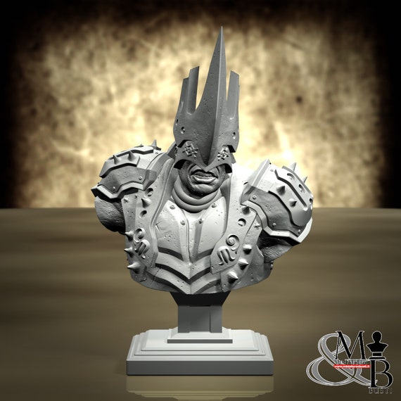 Astaroth (Bust), miniature to assemble and color, in resin