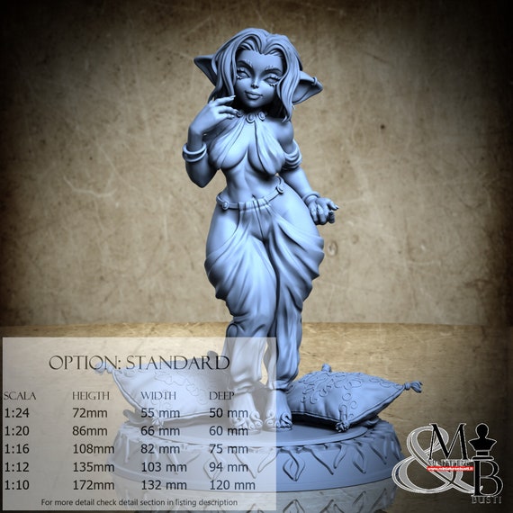 Goblin Aikten, Sasha's Girls (3 Styles), by Ronin Art Workshop, miniature to assemble and color, resin