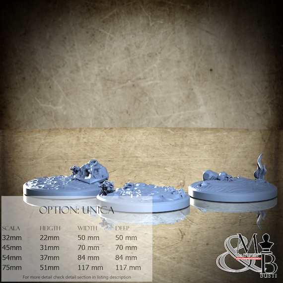 Special Bases, Gathering Storm, Great Grimoire, resin miniature to assemble and paint